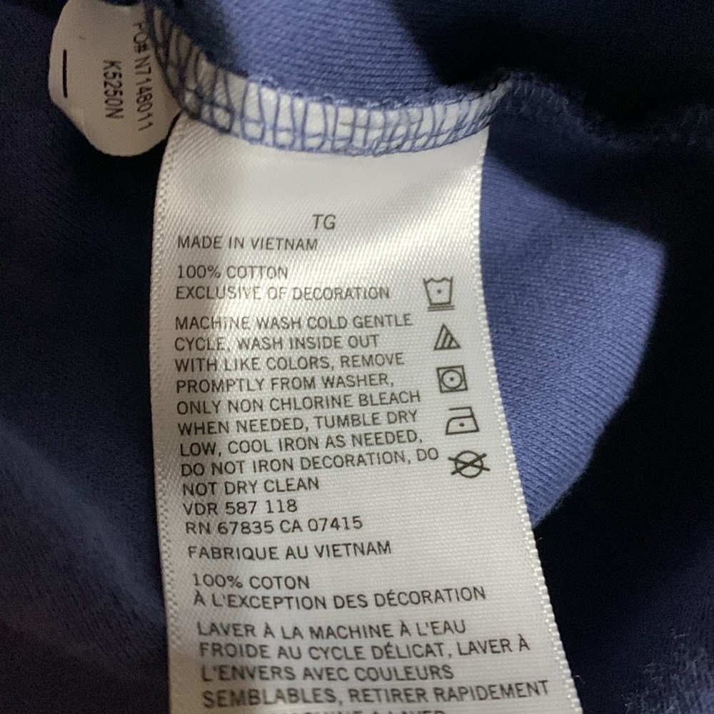 Nautica Men's Polo Shirt XL Stretchy Short Sleeve Pull Over LOGO Blue Cotton - Picture 7 of 13